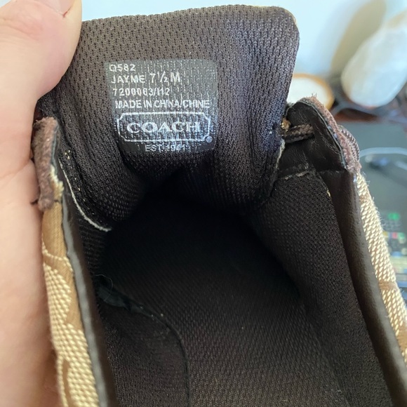 Women’s Coach Sneakers - Picture 4 of 5